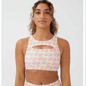 Cotton On Body Women Smoothing Cut Out Vestlette Top Sports Bra